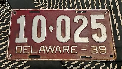 Delaware License Plate • $60