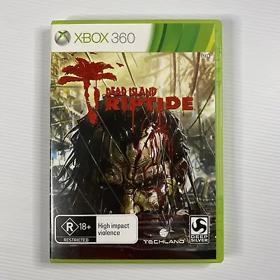 Dead Island Riptide Xbox 360 PAL VGC Complete With Manual Free Postage • $9.99
