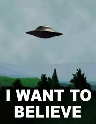 THE X FILES I Want To Believe Mulders Office - Poster 20x30 • $19.99