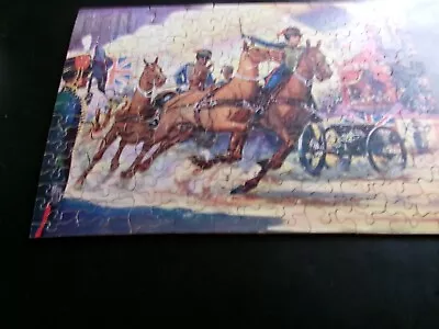 Vintage Chad Valley Jigsaw  C1930s. Royal Tournament  . Complete 1st Class Box. • £10