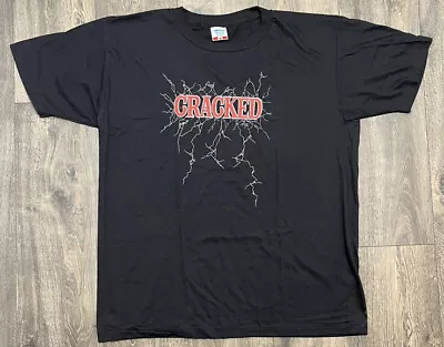 Vintage Cracked Magazine Tee MAD Alfred E Neuman 80’s 90’s Rare Single Stitch • $89.99