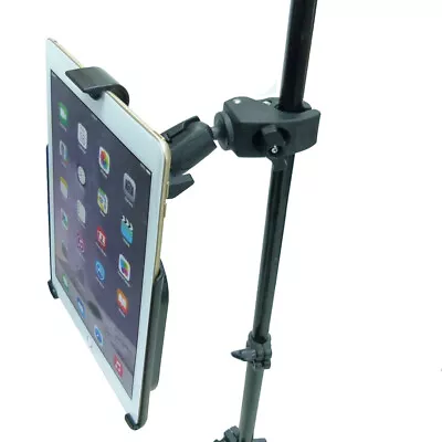 Extended Tough Clamp Music  Microphone / Stand Mount For Apple IPad Air 2nd Gen • £72.99