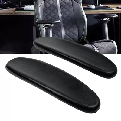 $37.18 • Buy 1pair Replacement Cover Cushion Comfy Universal Gaming Chair Armrest Pad Office