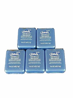 Lot Of 5 NEW Sealed 4m (4.3 Yd) Glide Pro-Health ADVANCED Oral-B Floss Bundle • $11.99