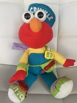 Tyco 1995 Dress Me Up Elmo Sesame Street Motor Skills Sensory Vintage Toy Baby • $16.99