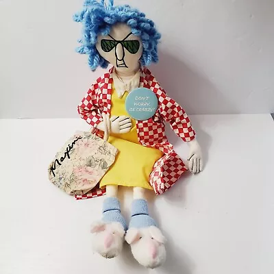 Hallmark 1995 Vintage Maxine Cloth Doll With Pin Don’t Be Crabby 15” • $24