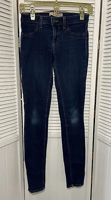 J BRAND Starless Womens Jeans Blue Denim Skinny Ankle Jeans Sz 26 X 29 Stretch • $18.70