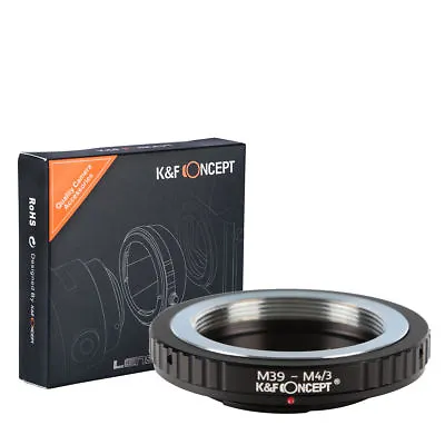 K&F Concept Lens Mount Adapter Leica M39 Lens To Micro 4/3 M4/3 Mount Adapter • $29.87