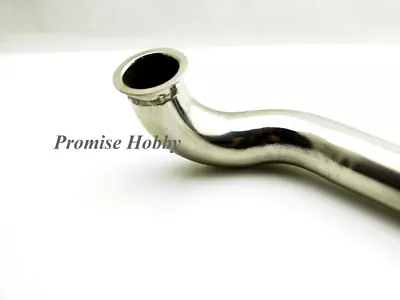 140 Degree Stainless Steel Header For 23-30cc Zenoah Marine Engine RC Boats • $29.10