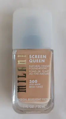 Milani Screen Queen Natural Finish Liquid Foundation #300 Deep Beige ~ New!!! • $8.99