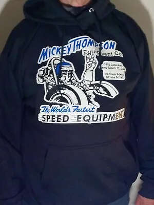 Mickey Thompson Speed Equipment Slingshot Dragster Vintage Style Hot Rod  Hoodie • $54.95