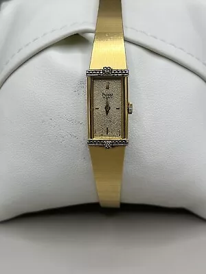 Vintage Pulsar Diamond Case Quartz Ladies Watch • $34.99