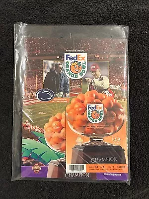 Penn St Vs Florida St Orange Bowl Game Program W Ticket Jan 3 2006 Nice M150 • $184.88