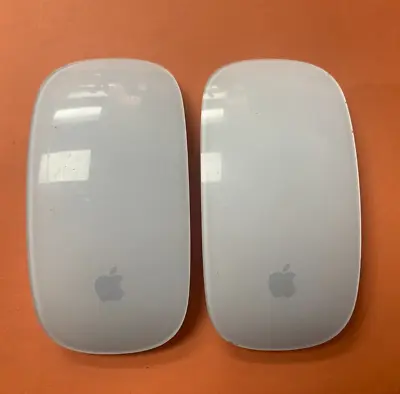 Q:2 ORIGINAL Apple Magic Bluetooth Mouse White A1296 NOT WORKING *FOR PARTS ONLY • $16.21