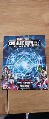 Marvel Studios Collector's Edition Box Set - Phase 1 (Blu-ray 2017) • £20