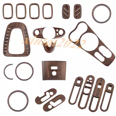 Peach Wood Grain Car Interior Kit Set Cover Trim For Mini Cooper Countryman F60 • $438.59