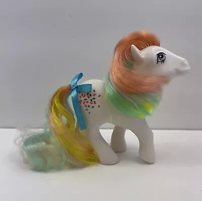 My Little Pony CONFETTI MLP G1 Anniversary Edition 2018 Rainbow Main Tail EUC • $16.99