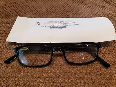 ROMCO R 5A Military Eyeglass Frames Black 52 20 155 NEW  • $29.99