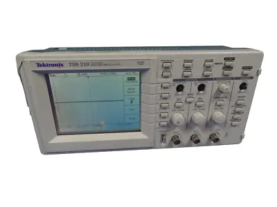 TEKTRONIX TDS 210 Two-Channel Digital Real-Time 60MHz Oscilloscope. • $149.99