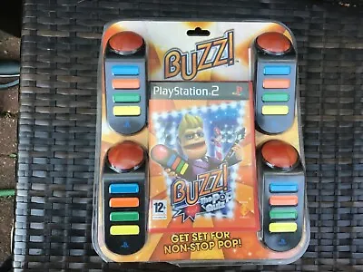 £49.99 • Buy PlayStation 2 Ps2 Buzz The Pop Quiz Plus 4 Buzzers Brand New Sealed Very Rare 