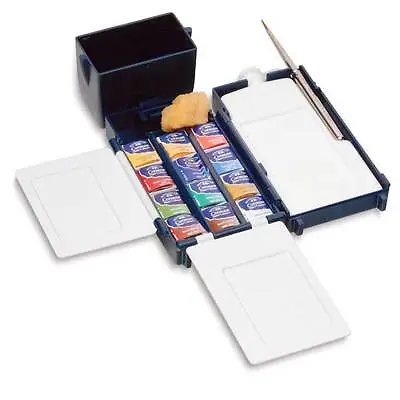 £47.99 • Buy Winsor & Newton Cotman Watercolour Field Box Set With 12 Half Pans And Brush