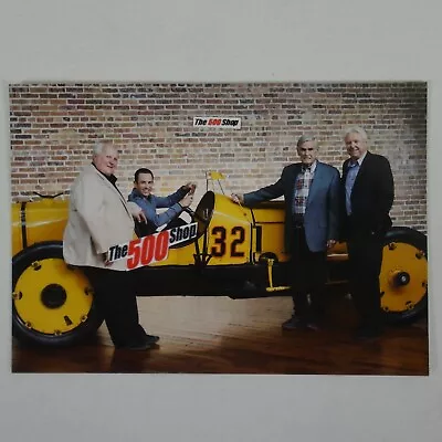 4-Time Indianapolis 500 Winner Foyt Castroneves Unser Mears Postcard Marmon Wasp • $9.99