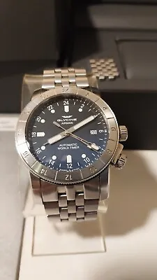 Glycine Airman World Timer GMT GL0064 • $599