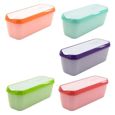 Ice Cream Tub For Sorbets Yogurts Or Gelatos Stackable Storage Containers • $16.90