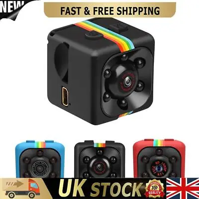 SQ11 Full HD 1080p Mini Camera Night Vision Sport DV Video Recorder Camcorder • £7.89