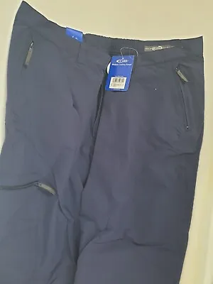 £22.99 • Buy Gelert Tazmania Trousers Stretch Fabric Straight Leg 40 Waist 33 Leg True Navy