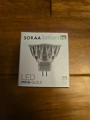 SORAA Brilliant HL MR16 Bi-Pin (GU5.3) LED Bulb 90 Lumens 3000K And 90 CRI.  • $15