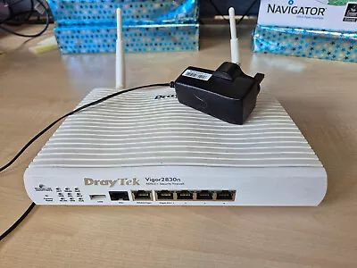 Draytek 2830N Router  ADSL2 + Security Firewall Used Good Condition • £10