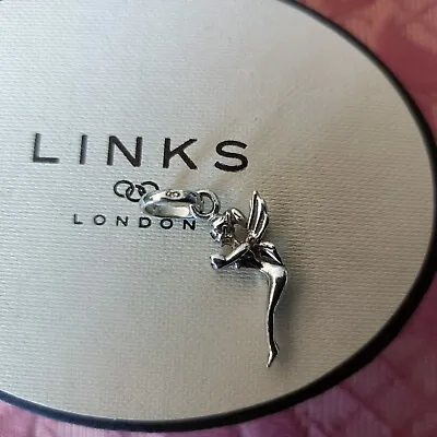 £19.99 • Buy Links Of London Silver Tinkerbell Charm Pendant Hallmarked Vgc