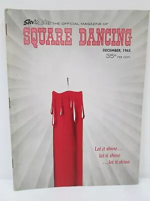 Vintage Square Dancing Magazine December 1965 Sets In Order • $14.95