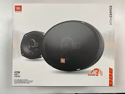 JBL Stage2 9634 Car 6 X9  3-Way Door Shelf Van Speakers 420W TOTAL EX-DEMO • £59.99