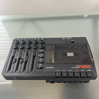 Fostex X-18h Multi Track Cassette Recorder -For Parts Or Repair Only- • $94