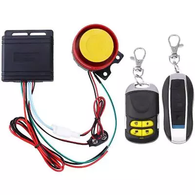 Loud Alarm Anti-Theft Motorcycle Scooter Accessories Security Alarm System • $14.78