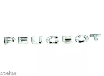 Genuine New PEUGEOT REAR BADGE Boot Emblem Logo For 2008 2013+ GT Line BlueHDi • $60.12