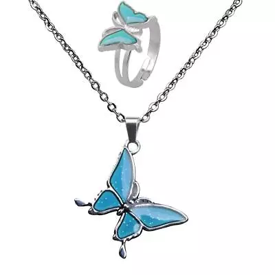 Butterfly Shaped Mood Can Change The Color And Adjustable Of • $7.88