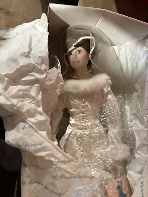 Marian Yu Designs Rare Winter Bride #1592 Of 5000 With COA - New • $40