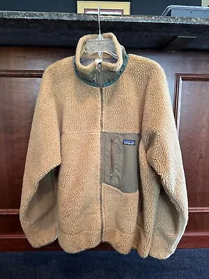 Men's Patagonia Retro-X Deep Pile Fleece Jacket Large • $130