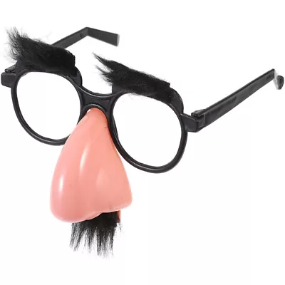 Moustache Glasses Big Nose Eyebrow For Halloween Party • $6.64