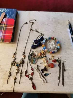 Jewellery Job Lot Vintage Quirky 20 Items • £3