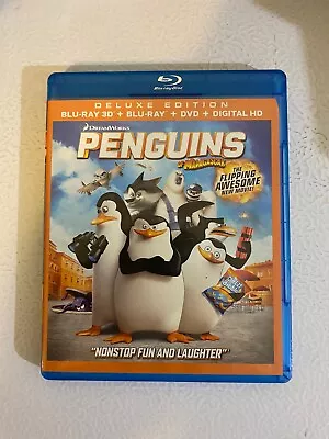 Penguins Of Madagascar (Blu-ray/DVD 2015 Includes Digital Copy 3D) • $4