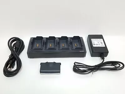 Intermec 700C Quad Battery Pack Charger W/ 1 Li-Ion Battery 852-060-001 318-002 • $29.99