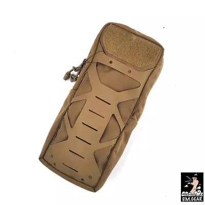 DMgear Tactical Hydration Pouch Hydration Pack Bag MOLLE Camo Laser Cut Hunting • $37.71