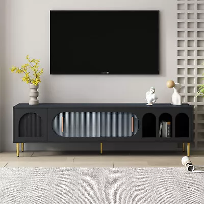 TV Stand For 70+ Inch TV Entertainment Center TV Media Console Table Furniture • $245.39