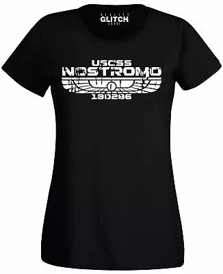 U.S.C.S.S. Nostromo Women's T-Shirt Aliens Xenomorph Ship Space Horror • $28.59