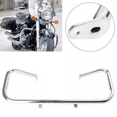 Chrome Highway Engine Guard Crash Bar Fit KAWASAKI Vulcan VN900 Classic/LT 06-13 • $139.36