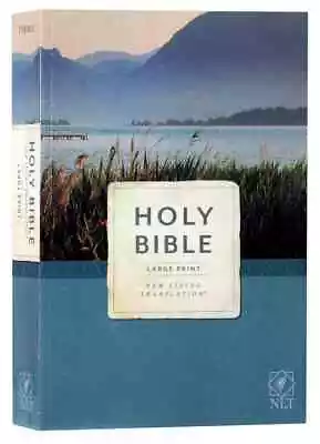 NLT Economy Outreach Bible Large Print Black Letter • $37.88
